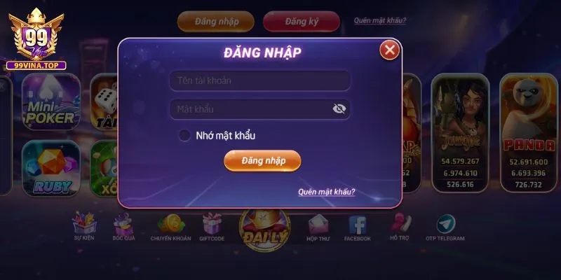 Đăng nhập 99vina Tại sao nên đăng nhập 99vina?